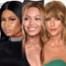 Nicki Minaj, Beyonce, Taylor Swift