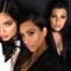 Kim Kardashian, Kourtney Kardashian, Kylie Jenner, Instagram