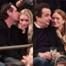 Mary-Kate Olsen and Ashley Olsen Go on a Double Date to a Basketball Game