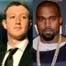 Kanye West, Mark Zuckerberg