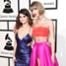 Taylor Swift, Selena Gomez, 2016 Grammy Awards 