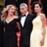 Julia Roberts, George Clooney, Amal Clooney, Cannes 2016