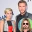 Miley Cyrus, Liam Hemsworth, Billy Ray Cyrus