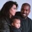 Kim Kardashian, North West, Kanye West, NYFW