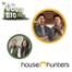 HGTV Bracket, Fixer Upper, House Hunters logo, Property Brothers, Tiny House Big Living logo