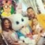 Chrissy Teigen, John Legend, Luna, Easter Bunny, Arthur