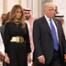 President Donald Trump, Melania Trump, Saudi King Salman 