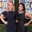 Amy Poehler, Saru Jayaraman, 2018 Golden Globes