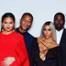 Chrissy Teigen, John Legend, Kim Kardashian, Kanye West