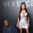 Kim Kardashian, Kanye West, Versace Show