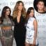 Kim Kardashian, Khloe Kardashian, Kourtney Kardashian, Younes Bendjima 