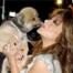 Paula Abdul and dog