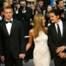 Brad Pitt, Jennifer Aniston, Orlando Bloom