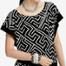White House Black Market Maze Tunic