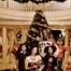 Kimora Lee Simmons, Djimon Housou, Ming Lee, Aoki Lee, Christmas Photo