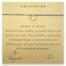Dogeared Gratitude Necklace