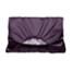 Lulu Sequined Satin Clutch