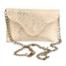 J.J. Winters Silver Snake Clutch