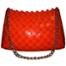 Rebagz Shoulder to Shoulder Bag in Coral