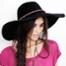 Lovely Bird With Braided Leather Hat