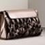 Isabel Knotted Metallic Clutch