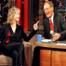 Farrah Fawcett, David Letterman
