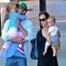 Jennifer Garner, Ben Affleck, Violet Affleck, Seraphina Affleck