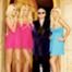 Hugh Hefner, Crystal Harris, Karissa Shannon, Kristina Shannon
