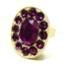 Bella Dawn Purple Ring