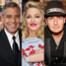 Charlie Sheen, George Clooney, Madonna