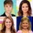 Justin Bieber, Selena Gomez, Miley Cyrus, Eden Woods