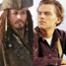 Johnny Depp, Pirates, Leonardo DiCaprio, Titanic