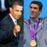 President Obama, Michael Phelps