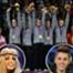 U.S. Women's Gymnastic Team, Lady Gaga, Justin Bieber