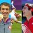 Michael Phelps, Megan Rapinoe, Abby Wambach, Roger Federer 