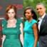 Michelle Obama, Barack Obama, Christina Hendricks