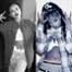 Rihanna, Karrueche Tran, Instagram, Halloween