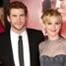 Liam Hemsworth, Jennifer Lawrence, The Hunger Games: Catching Fire