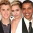 Justin Bieber, Miley Cyrus, Barack Obama