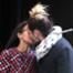 Zoe Saldana, Marco Perego, Kissing
