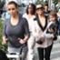 Kim Kardashian, Kourtney Kardashian, North West, Penelope Disick