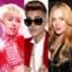 Miley Cyrus, Justin Bieber, Lindsay Lohan