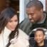 Kim Kardashian, Kanye West, John Legend