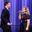 Kelly Clarkson and Jimmy