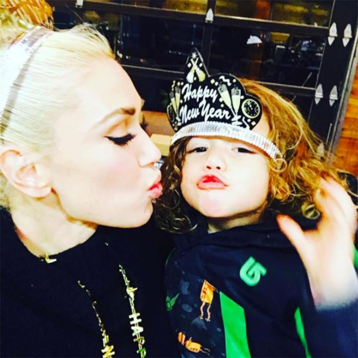 Gwen Stefani & Apollo Rossdale Gwen Stefani & Apollo Rossdale