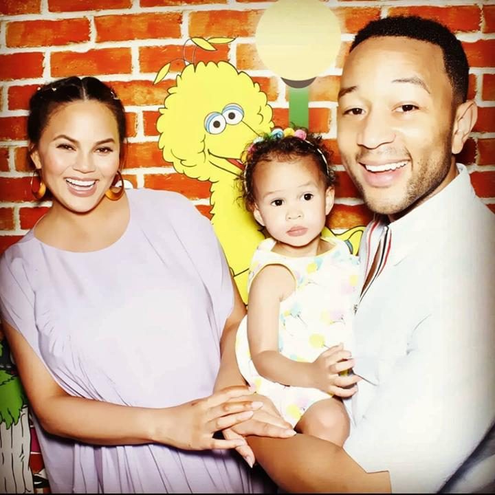 Chrissy Teigen, John Legend & Luna Legend Chrissy Teigen, John Legend & Luna Legend