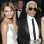 Mischa Barton, Karl Lagerfeld, Claudia Schiffer