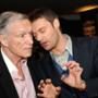 Hugh Hefner, Ryan Seacrest, Bridget Marquardt