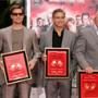 Brad Pitt, George Clooney, Jerry Weintraub, Matt Damon