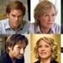 Michael C. Hall (Dexter), Glenn Close (Damages), Hugh Laurie (House), David Duchovny (Californication), Christina Applegate (Samantha Who?), Lee Pace (Pushing Daisies)